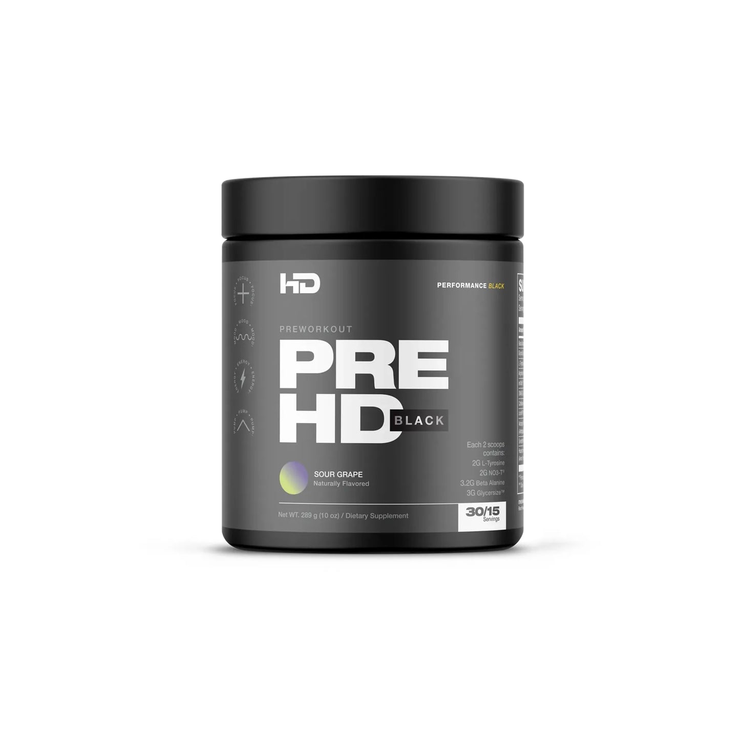 HD MUSCLE - Pre HD Black 30 portions
