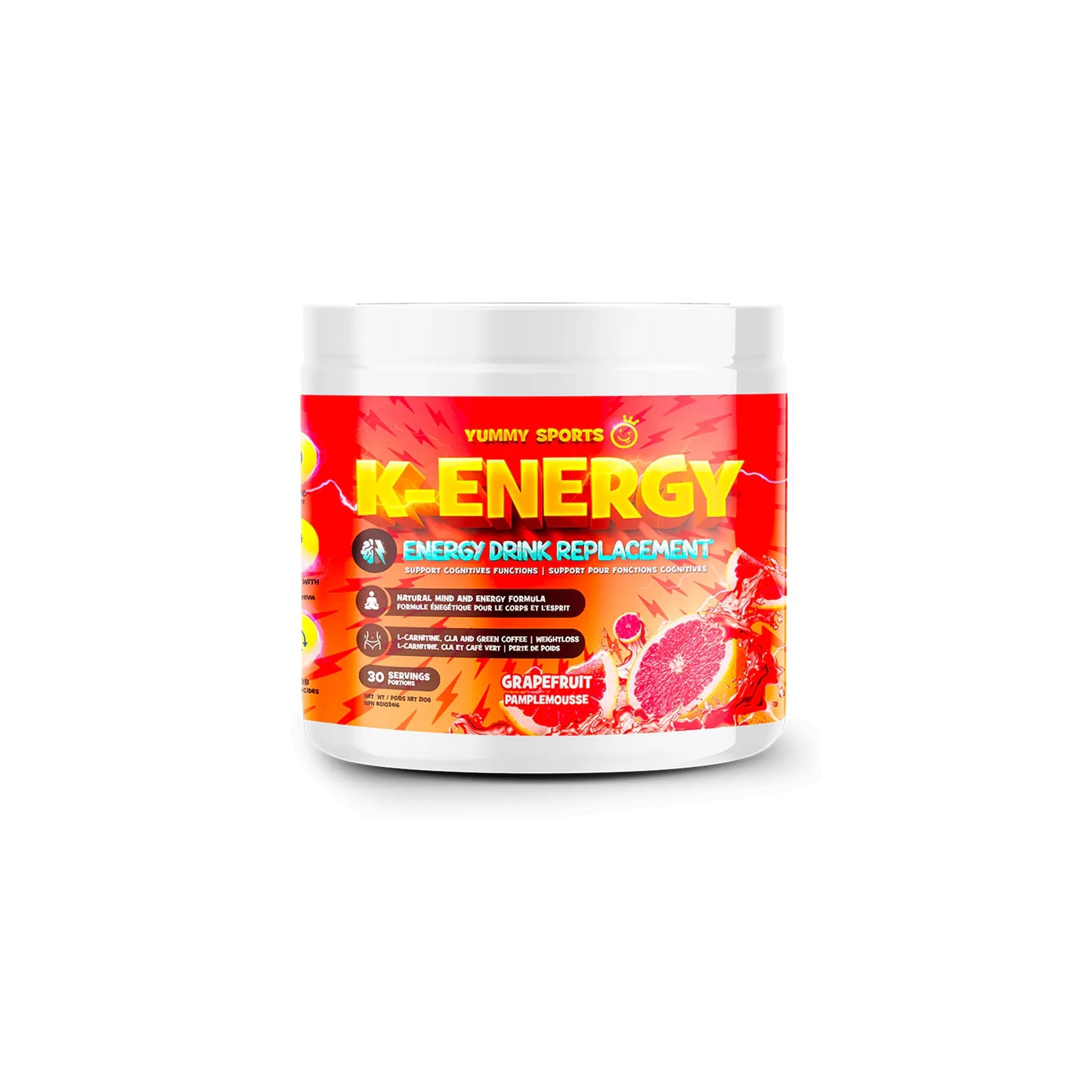 YUMMY SPORTS - K-Energy 210 g