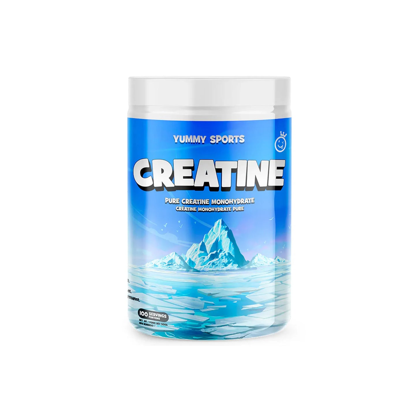 YUMMY SPORTS - Créatine Monohydrate 500 g