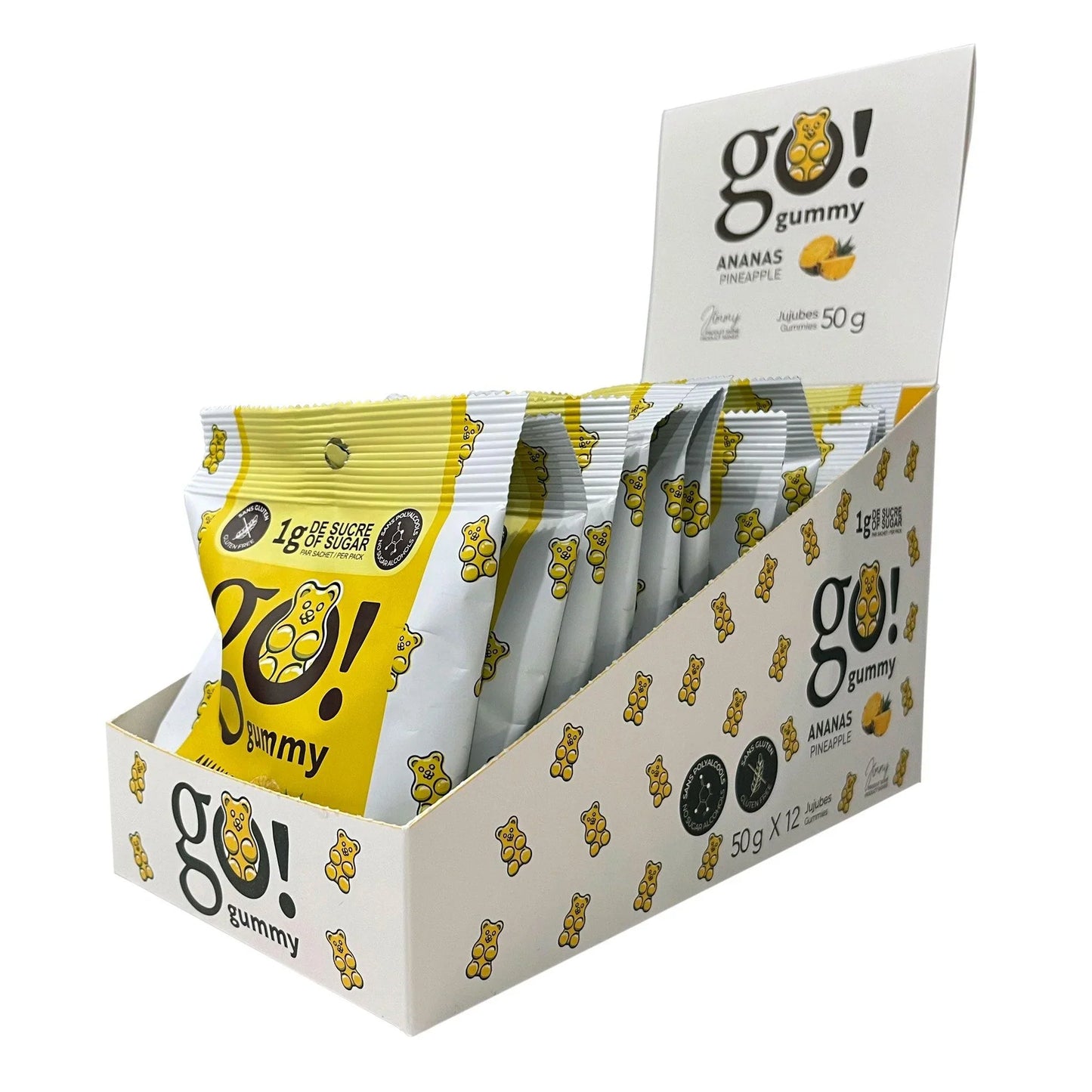 JIMMY SÉVIGNY - GO Gummy 50g 12/box