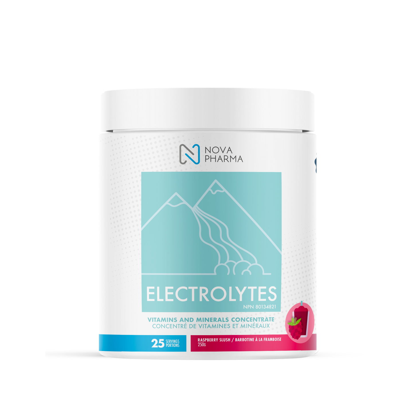 NOVA PHARMA - Electrolytes, 25 Servings