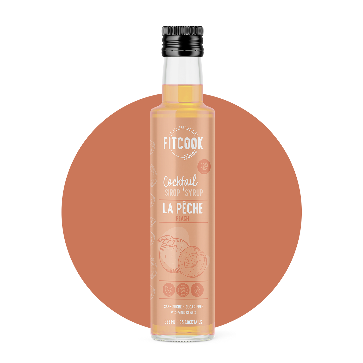 Fitcook Foodz | 12 - Cocktail - La Pêche