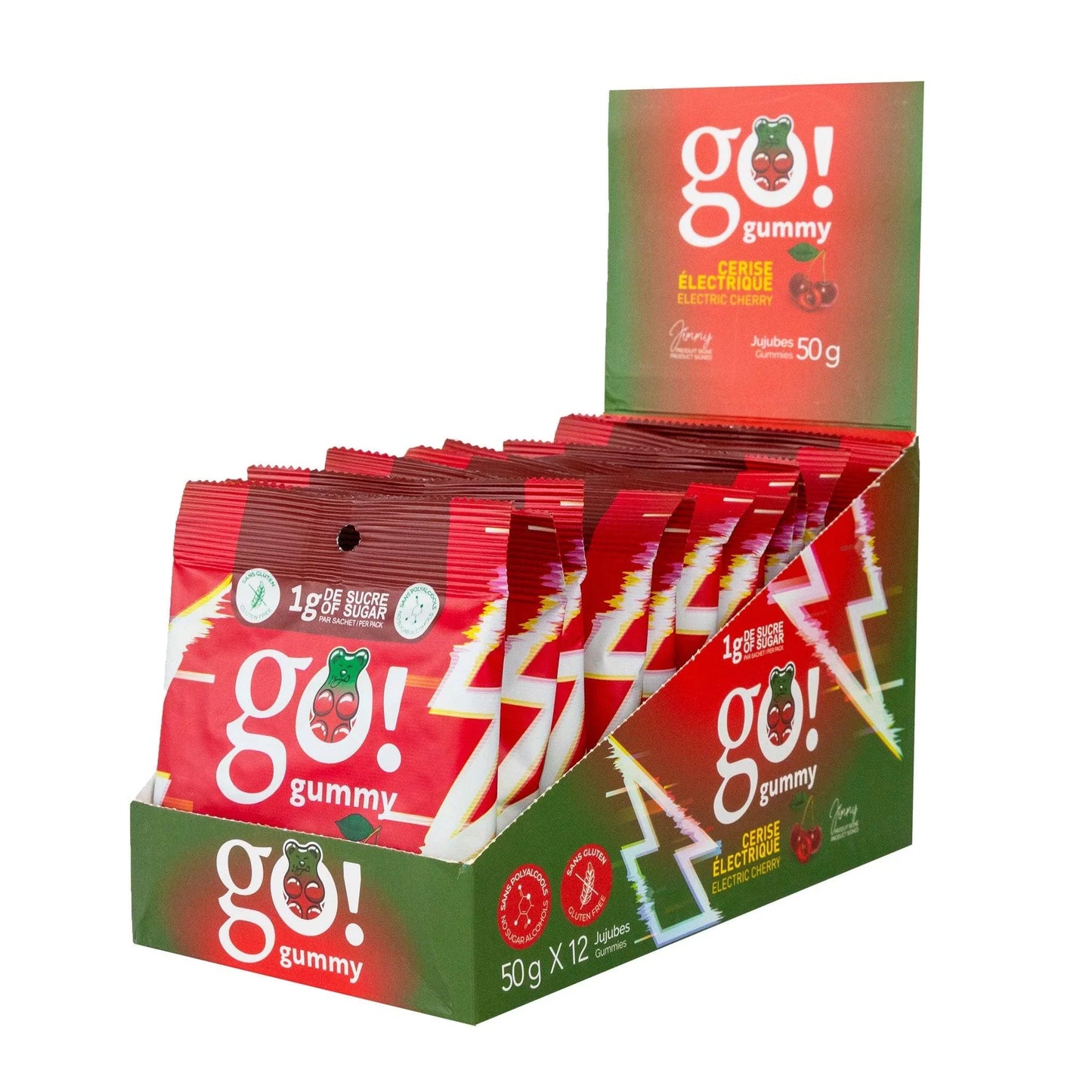 JIMMY SÉVIGNY - GO Gummy 50g 12/box