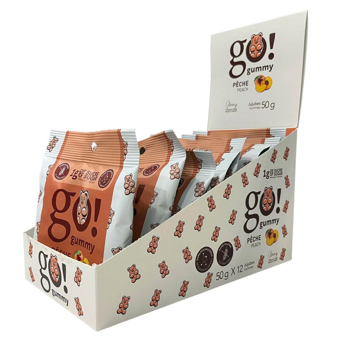 JIMMY SÉVIGNY - GO Gummy 50g 12/box
