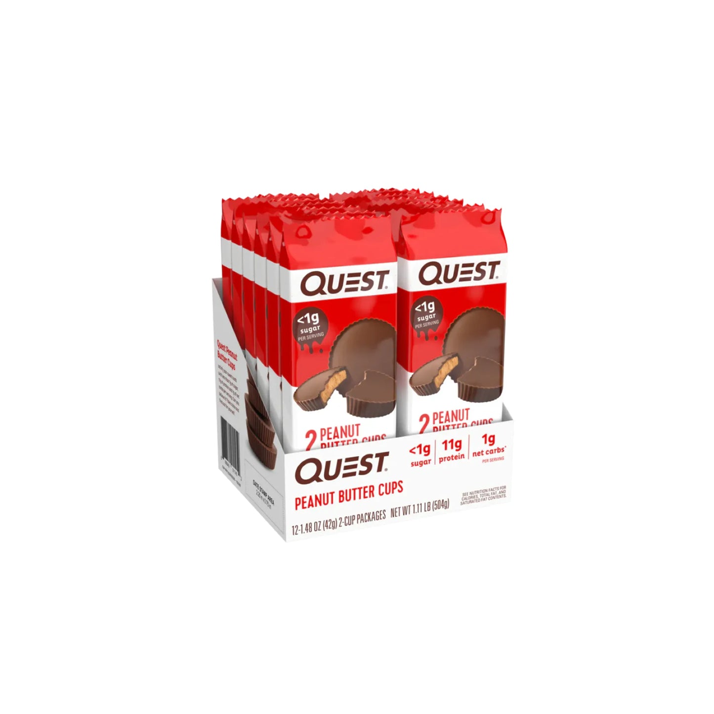 QUEST  -  Peanut Butter Cups 12/Box