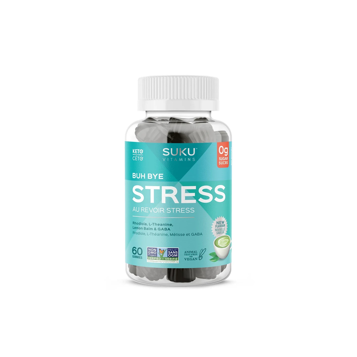 SUKU  -  Buh Bye Stress 60 gummies
