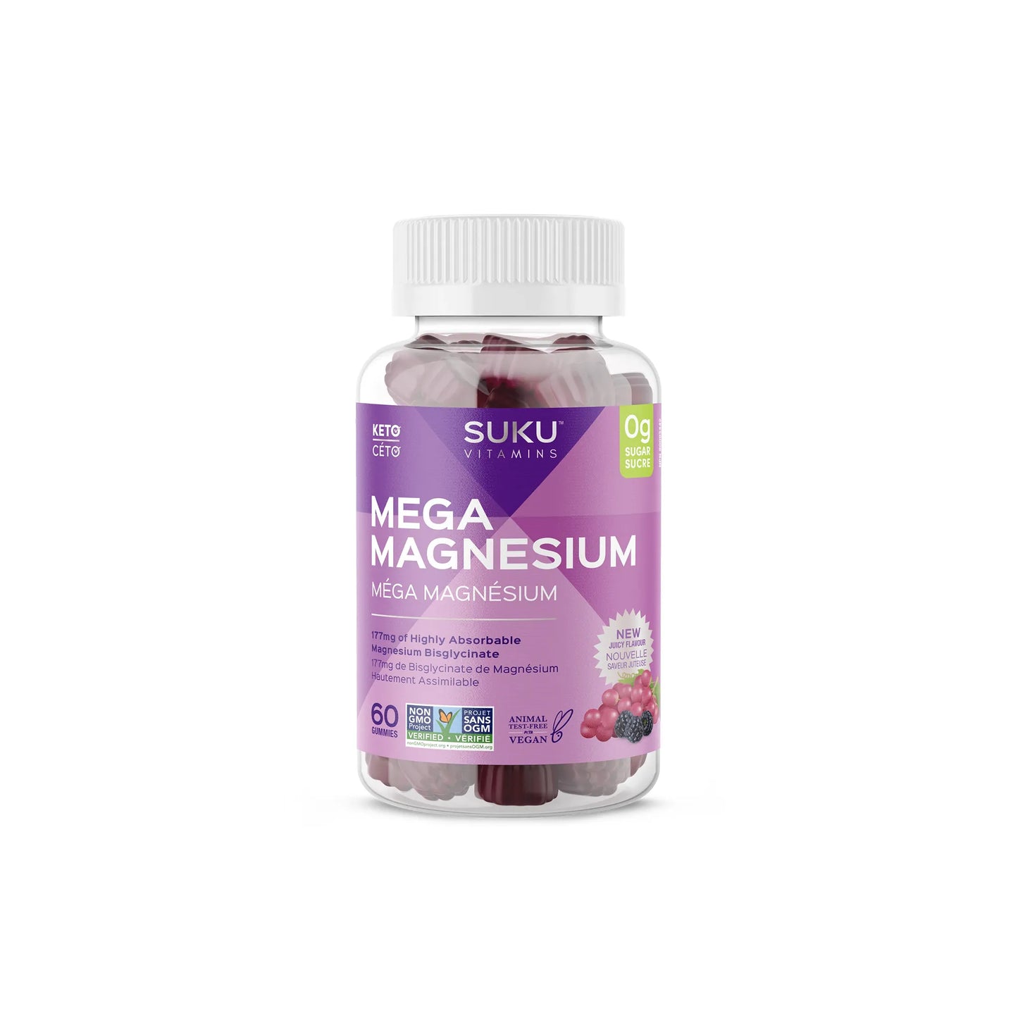 SUKU  -  Mega Magnesium 60 gummies