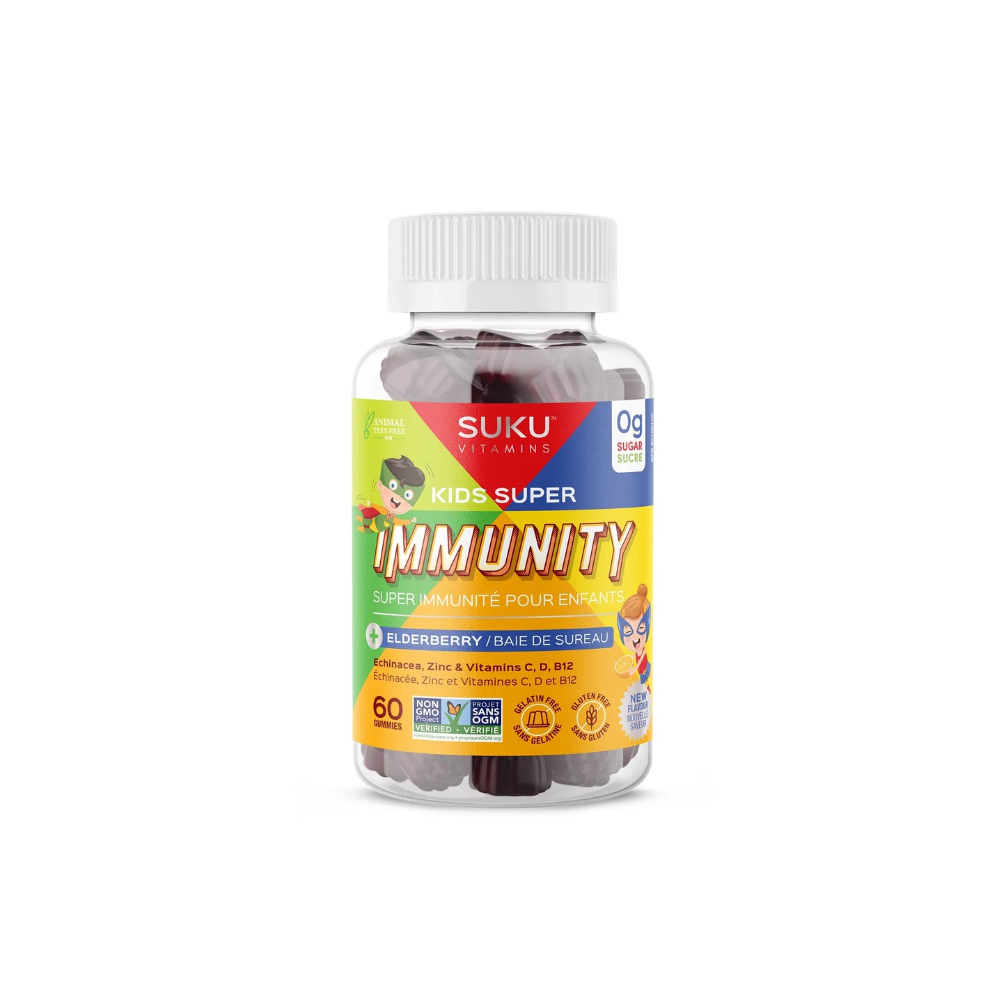 SUKU  -  Kids Super Immunity 60 gummies