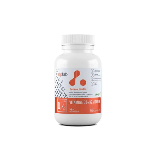ATP  -  Vitamine D3+K2 60 caps