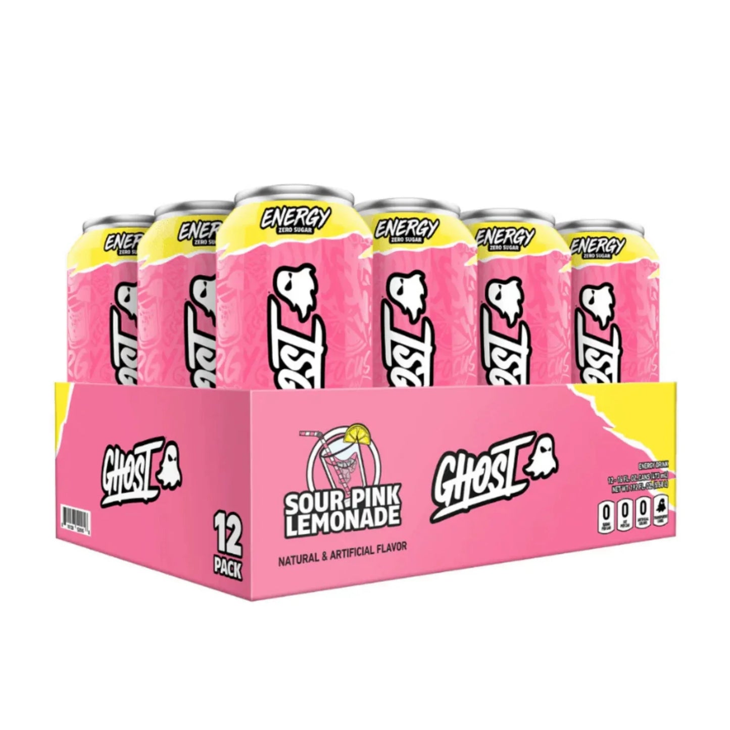 GHOST - Energy Drink WarHeads 12 cans (canadian version)