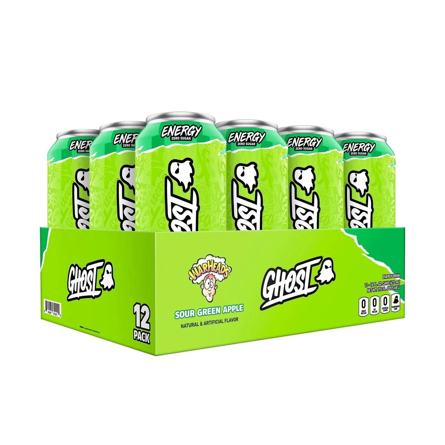 GHOST - Energy Drink WarHeads 12 cans (canadian version)