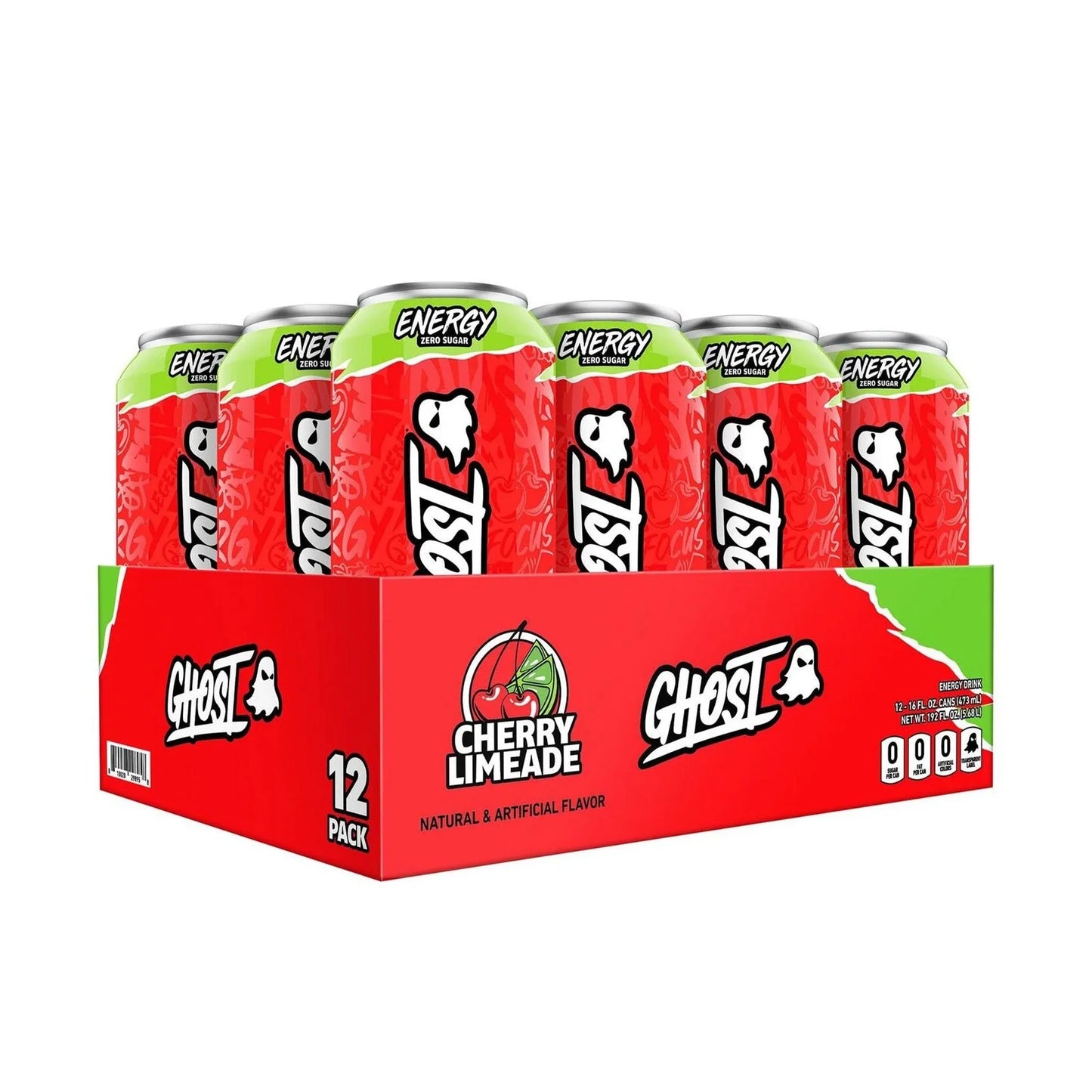 GHOST - Energy Drink WarHeads 12 cans (canadian version)