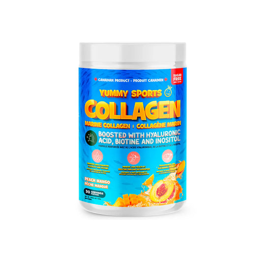 YUMMY SPORTS  -  Collagène Marin + Biotin, Hyaluronic Acid, Inositol 30 portions