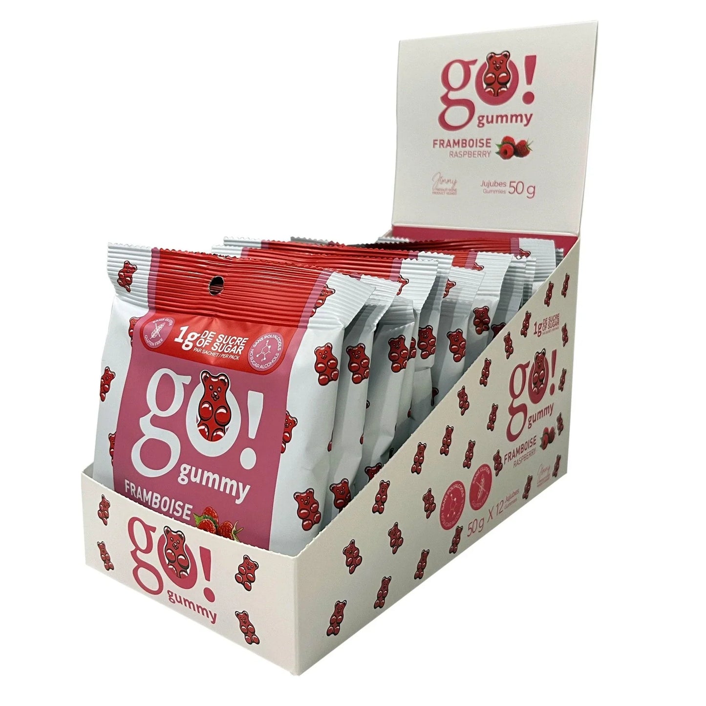 JIMMY SÉVIGNY - GO Gummy 50g 12/box