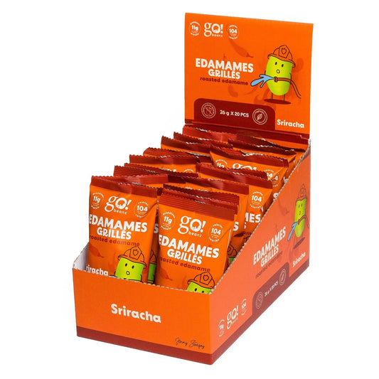 JIMMY SÉVIGNY - GO Beanz Edamames Grillés 26g   20/box