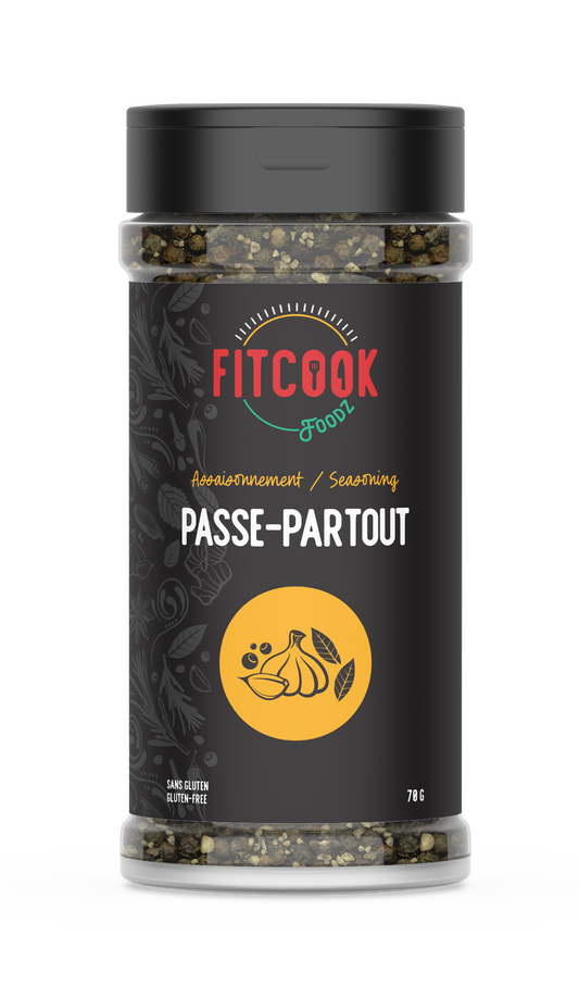 Fitcook Foodz | 12 - Assaisonnement Passe-Partout